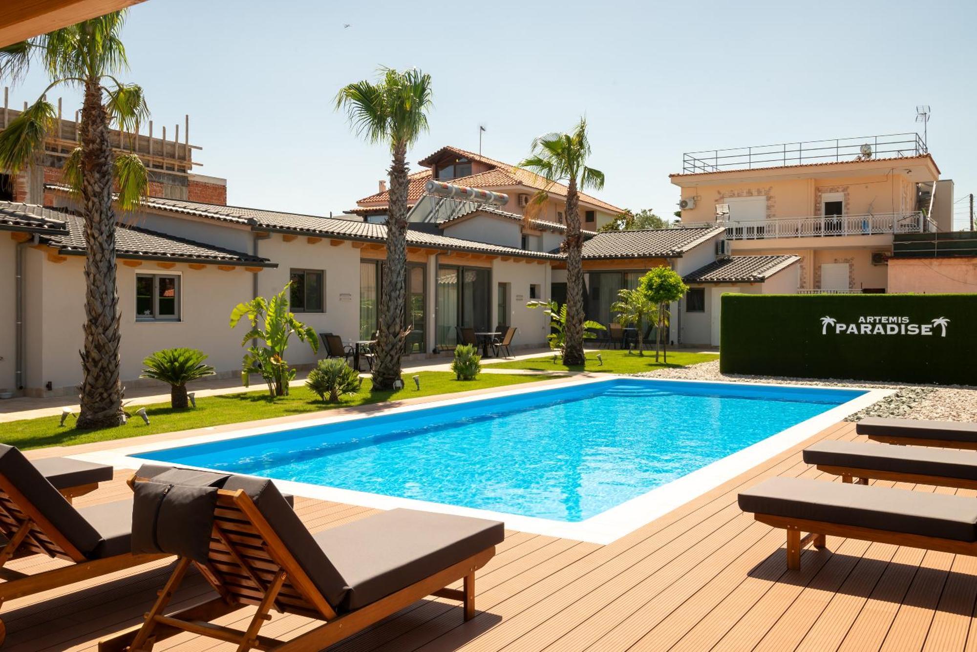 Paradise Apartments Artemida Exterior foto