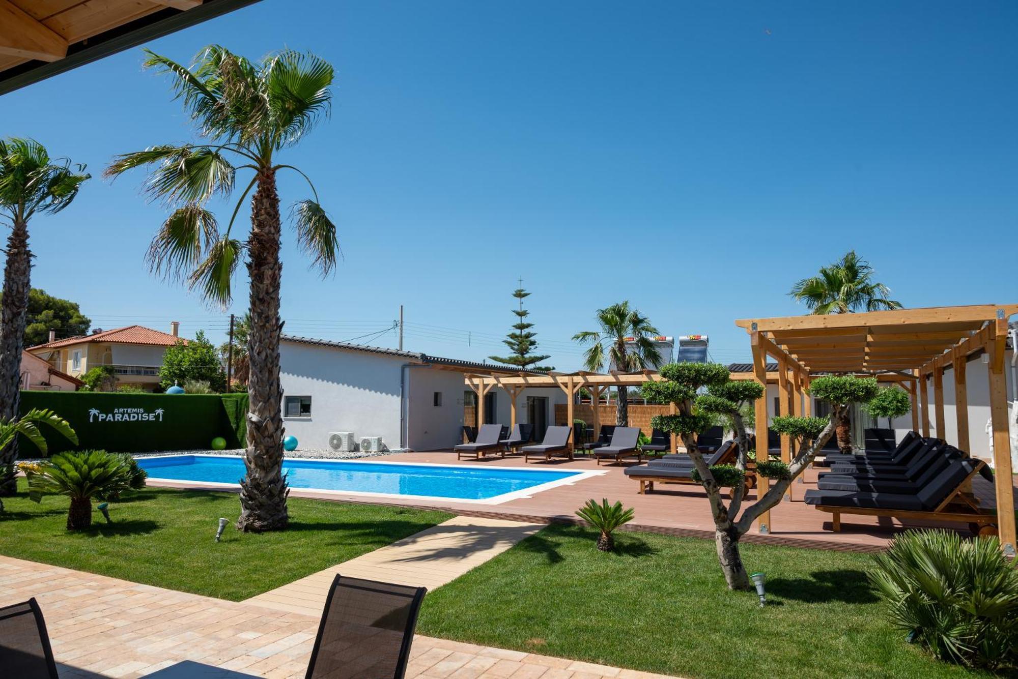 Paradise Apartments Artemida Exterior foto